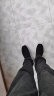 京东京造【Air Strike超轻】男士运动休闲鞋软底网面鞋健步鞋黑色41 晒单实拍图