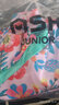 ASK JUNIOR【泡温泉】【含泳帽】女童泳衣夏季儿童满印长袖连体式泳衣150 实拍图