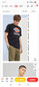 dickieslogo印花短袖T恤情侣款圆领休闲男装T恤 DK007088 黑色 XXL  实拍图
