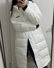 斐乐斐乐女装羽绒服女冬季时尚休闲中长款羽绒服保暖外套 标准白-WT 175/92A/XL 实拍图