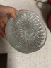 Ocean进口透明玻璃盘子碟子小盘子小碟子 家用餐具钻石水果盘小吃盘 6寸(口径15cm)【6只装】 实拍图