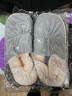 品赫（PIN HE）棉拖男鞋秋冬季家居棉拖鞋女情侣保暖厚底防滑室内地板女拖 A002灰色 290mm 适合43-44脚 实拍图