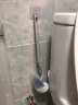 foojo马桶刷2只装 无死角长柄清洁刷S型厕所刷子壁挂式灰色 晒单实拍图
