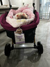 宝宝好  宝宝好c8婴儿推车双向避震儿童手推车高景观轻便折叠婴儿车伞车 C8-黑加仑紫 实拍图