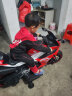 贝诺琦（Beinuoqi）儿童电动摩托车可坐双人摩托电动车3-12岁宝宝大号摩托玩具电动车 脚踏油门：红色+灯光+12V4A电瓶 晒单实拍图