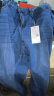 AEMAPE美国苹果牛仔裤男夏季高端宽松直筒裤男士商务休闲长裤子男裤 蓝色 33 晒单实拍图