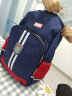 迪士尼（disney）小学生书包男护脊反光大容量防泼水儿童双肩背包BA5666A-7藏青 晒单实拍图
