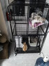 蔻丝【加粗方管】猫笼子超大号家用猫窝别墅带厕所一体室内屋宠物猫笼 【升级防溅砂挡板】71*55*127 【超值款】吊床+脚垫+托盘+爬梯 实拍图