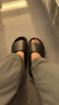 利达妮（TZLDN）抗菌防臭拖鞋男士夏季黑色不臭脚踩屎感防滑厚底静音EVA凉拖鞋女 黑色【4.0cm厚底防滑】 40-41 【标准码】 实拍图