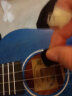 莫森（MOSEN）M6-BL尤克里里乌克丽丽ukulele单板奥古曼木小吉他23英寸 骑士蓝 实拍图