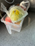 收米（ShouMi）日式冰箱收纳盒蔬菜冷冻保鲜盒厨房透明抽屉式塑料储物盒鸡蛋密封 5个装 晒单实拍图