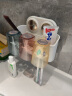 太力 吸盘牙刷置物架免打孔漱口杯洗漱牙缸牙刷杯膏卫生间浴室置物架 实拍图