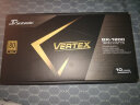 SEASONIC海韵VERTEX GX1200W White电源 ATX3.0峰睿金牌 白色限定 压纹线PCIe5.0 16-pin线12VHPWR支持4090 实拍图