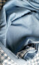 雅鹿·自由自在被套单件 亲肤被罩单双人家纺学生宿舍床上用品200*230cm  布丁蓝 实拍图
