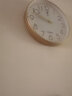 北极星（POLARIS）挂钟客厅家用时钟现代简约轻奢时尚免打孔钟表 2536金色石英款 实拍图