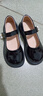 G.duck小黄鸭女童小皮鞋2024春秋新款黑色玛丽珍鞋鞋子演出鞋儿童公主鞋 黑色 （脚长加1cm下单哦） 28 （内长17.2cm） 实拍图