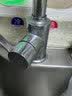 海斯迪克【京仓配送】冷热标识贴（5对装）水龙头开关冷热水标签 红蓝提示贴标志牌  亚克力 圆形 HK-395 实拍图