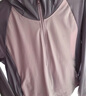 蕉内凉皮3系防晒衣女士拼色防晒服冰丝短款外套夏季 浅粉拼灰粉 2XL 实拍图