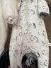 Cutelife【轻羽】婴儿竹棉夹棉睡袋 秋冬儿童宝宝纱布防踢被保暖护肚A类 小鹿呦呦 厚夹棉插肩袖 14-18度 80码 /身高65-85cm【6-18个月】 实拍图
