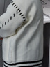 AEMAPE小熊毛衣开衫女外套2025春新款女装衣服宽松温柔秋冬季针织上衣 米白色 均码 (80-140斤拍) 实拍图