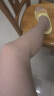 宝娜斯丝袜女夏季超薄款连裤袜防勾丝菠萝袜长筒打底袜女连脚尖透明连体 【肤色】 3双 均码 【15D拼档款】建议80-130斤 实拍图