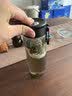 天喜（TIANXI）磁弹泡茶杯茶水分离磁吸tritan水杯男大容量户外便携运动健身水壶 【tritan】580ml-时尚黑椭圆款 实拍图