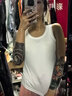 娴妃 【两件装】新款螺纹防走光无袖薄款内搭打底吊带背心女夏春季外穿 【2件装】黑色+白色 【924#】 L 【建议90-100斤】 实拍图