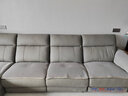欣雨禾皮沙发专用垫 真防滑坐垫冬季透气布艺简约组合沙发保护套罩四季 防滑升级灰色 贵妃L型定制一张 实拍图
