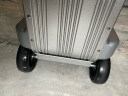 Airwheel爱尔威电动行李箱可骑行拉杆登机箱铝框可坐旅行箱男女儿童 20英寸智慧版-银 实拍图