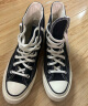 匡威（Converse）【王源同款】CONVERSE匡威 1970S男女帆布休闲运动鞋黑色162050C 162050C/黑色 39.5 实拍图