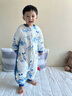 巴布豆（BOBDOG）婴儿睡袋恒温儿童睡袋秋冬豆豆绒分腿睡袋横开档防踢被睡袋加厚款 实拍图