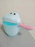 巴比象（Barbie elephant）宝宝洗头杯水瓢水勺家用卡通婴儿花洒水舀子儿童冲水洗发杯 小河马（蓝色） 实拍图