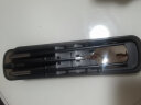 京东京造 304不锈钢勺子叉子 合金筷子套装 学生便携餐具四件套  实拍图