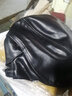 圣咯坷男士皮帽牛皮皮质帽子春秋冬季休闲贝雷帽中老年人时尚老头鸭舌帽 鸭舌帽  黑色 （不带护耳） M 尺码可调节(58-60c) 实拍图
