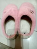 安尚芬棉拖鞋女士秋冬季新款室内家居月子鞋厚底防滑保暖加绒棉鞋 粉色【卡通熊】 38-39 适合37-38 实拍图