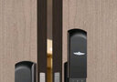 IRONGENERAL 铁将军复古指纹锁智能门锁电子密码锁入户门锁家用大门锁霸王锁 双开门黑色【免费安装】 实拍图