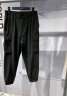 GXG男装 商场同款夏日海风系列黑色工装休闲裤 2022年夏季新款 黑色 175/L 实拍图