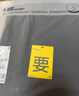 蕉内【赵露思同款】凉皮305Cool女士休闲裤凉感防晒透气显瘦阔腿裤 【常规版】黑色 L 实拍图