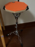 波悦（Booyoo）哑鼓 电子鼓架子鼓爵士鼓家用练习打击板儿童成人通用12英寸哑鼓垫 橙色套装+胡桃木鼓棒 实拍图