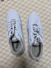 安踏男鞋运动鞋子男士秋冬季款皮面防泼水透气轻便软底白色跑步休闲鞋 【皮面防泼水神器】安踏白/灰-4 45 实拍图