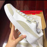 彪马（PUMA）经典复古透气小白鞋男女撞色休闲板鞋运动鞋COURT 371931 白-亚马逊绿-浅灰-06 44 实拍图