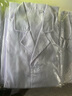 型彬白大褂长袖护士服医生大码加肥男女学生化学实验服加厚纯棉白大衣 中厚款（松紧袖口） 4XL 190XXXXL 实拍图
