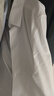 汉尼（HANY）法式衬衫男长袖结婚商务男士西装法袖袖扣西服袖口纯棉免烫白衬衣 布里顿纯白 【尖领-麦穗纹】 40 实拍图