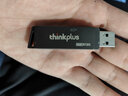 联想thinkplus手机U盘typec双接口可插手机内存扩容手机电脑两用大容量高速金属USB优盘MU251 MU251双接口（USB3.1+Type-C）锖色 512GB 实拍图