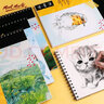 蒙玛特(Mont Marte)文具50页素描本 A4素描纸加厚速写本铅笔炭笔绘画纸美术临摹素描本画画线圈画纸MSB0085E美术写生 实拍图