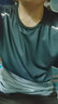 艾伦伯顿（Alen Botun）羽毛球服运动套装男夏季冰丝速干t恤网球服宽松短袖健身衣服跑步  两件套-冰丝透气 2XL【体重145-160斤宽松】 实拍图