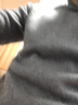 恒源祥纯色羊毛绒衫羊毛衫男加厚半高领毛衣中年男士针织打底保暖衣服 100%不起球高档深灰 高 领 M 165码(适合95-120斤) 实拍图