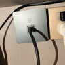 万级（OFNPFTTH）网络模块免打六类千兆网线插座 86型单口面板含模块 网络插孔信息模块开关插座灰色1-144045 实拍图