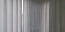 京东京造天丝绒白纱帘 不透人半遮光窗纱客厅阳台挂钩窗帘 宽3*高2.65米 实拍图