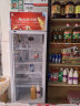 格点大容量饮料柜商用冰柜冷藏展示柜直冷风冷纯风冷保鲜柜超市玻璃门冰箱立式啤酒柜 单门下机组风冷（当天顺丰发货） 实拍图